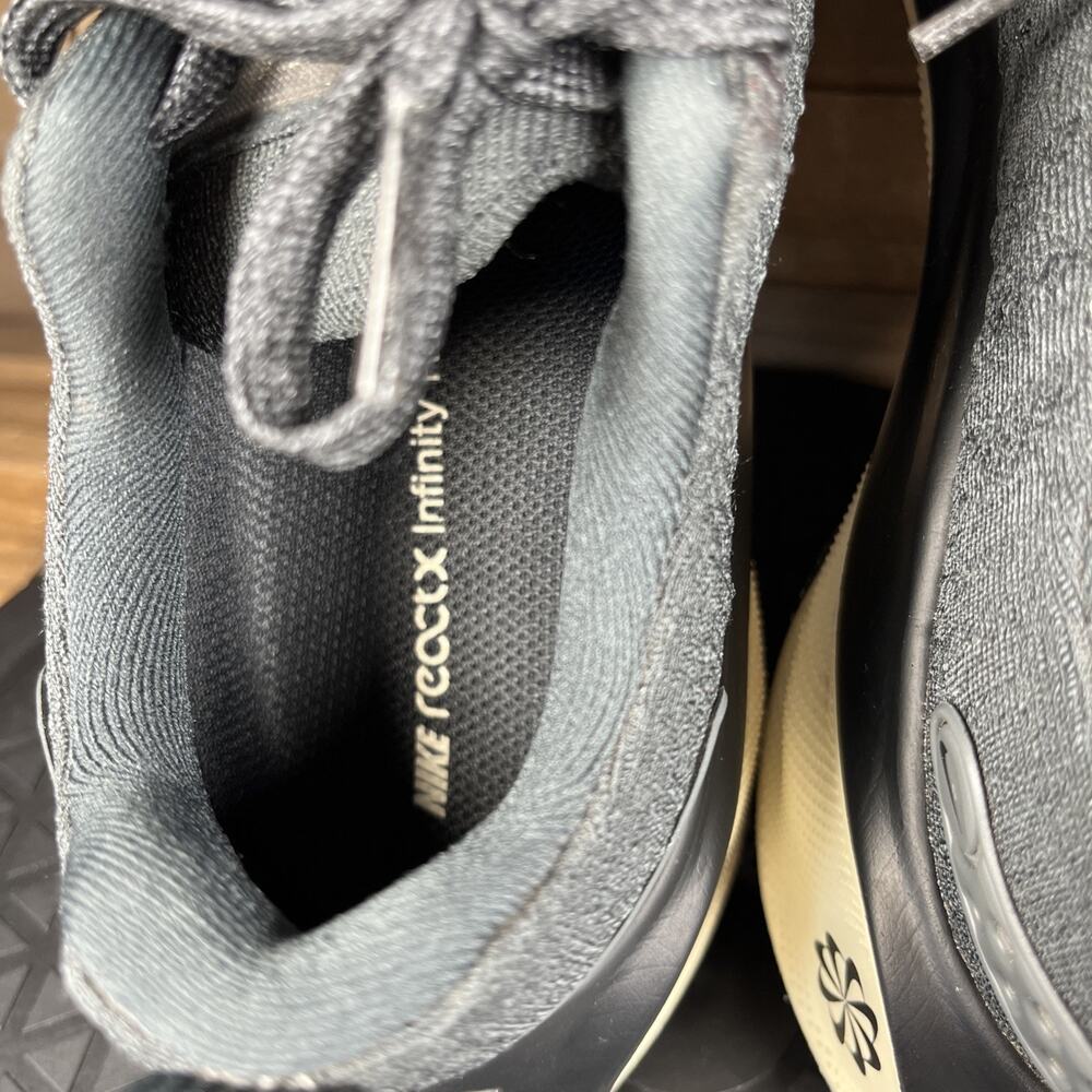 Nike Reactx Infinity Run 4 Low Dark Smoke Grey Me… - image 7